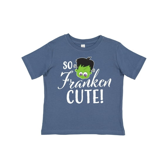 Inktastic Halloween So Franken Cute Boys or Girls Toddler T-Shirt