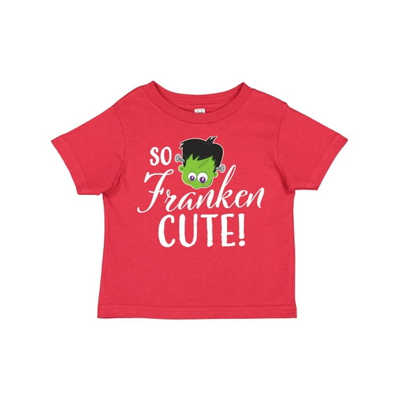 Inktastic Halloween So Franken Cute Boys or Girls Toddler T-Shirt