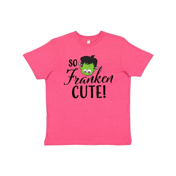 Inktastic Halloween So Franken Cute Youth T-Shirt