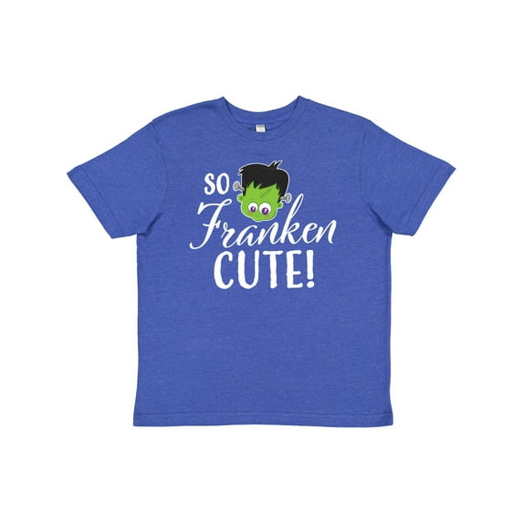 Inktastic Halloween So Franken Cute Youth T-Shirt