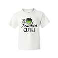 thumbnail image 1 of Inktastic Halloween So Franken Cute Youth T-Shirt, 1 of 5