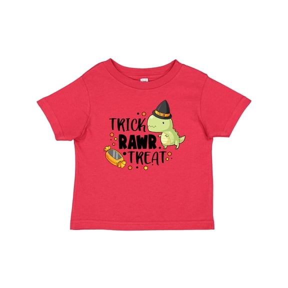 Inktastic Halloween Trick Rawr Treat with Dinosaur Boys or Girls Baby T-Shirt