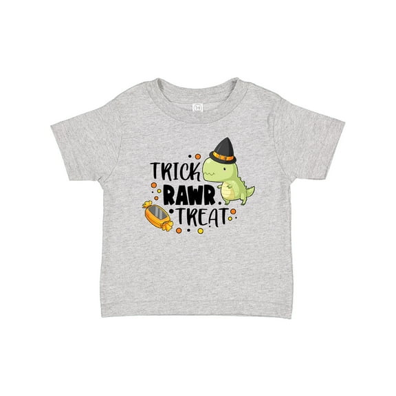 Inktastic Halloween Trick Rawr Treat with Dinosaur Boys or Girls Baby T-Shirt