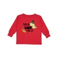 thumbnail image 1 of Inktastic Halloween Trick Rawr Treat with Dinosaur Boys or Girls Long Sleeve Toddler T-Shirt, 1 of 5