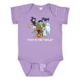thumbnail image 1 of Inktastic Halloween Trick-or-Treat Cute Group of Monsters Boys or Girls Baby Bodysuit, 1 of 5
