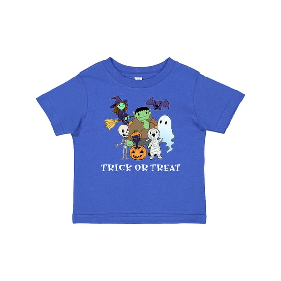 Inktastic Halloween Trick-or-Treat Cute Group of Monsters Boys or Girls Baby T-Shirt