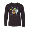 thumbnail image 1 of Inktastic Halloween Trick-or-Treat Cute Group of Monsters Long Sleeve Youth T-Shirt, 1 of 5