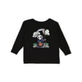 thumbnail image 1 of Inktastic Halloween Trick or Treating Cute Grim Reaper Boys or Girls Long Sleeve Toddler T-Shirt, 1 of 5