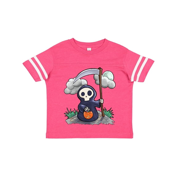 Inktastic Halloween Trick or Treating Cute Grim Reaper Boys or Girls Toddler T-Shirt