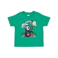 thumbnail image 1 of Inktastic Halloween Trick or Treating Cute Grim Reaper Boys or Girls Toddler T-Shirt, 1 of 5