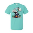 thumbnail image 1 of Inktastic Halloween Trick or Treating Cute Grim Reaper T-Shirt, 1 of 5