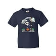 thumbnail image 1 of Inktastic Halloween Trick or Treating Cute Grim Reaper Youth T-Shirt, 1 of 5