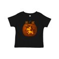 thumbnail image 1 of Inktastic Halloween Unicorn Pumpkin Girls Baby T-Shirt, 1 of 5