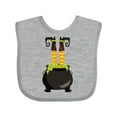 thumbnail image 1 of Inktastic Halloween, Witch Cauldron, Witch Legs, Potion Boys or Girls Baby Bib, 1 of 4