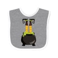 thumbnail image 1 of Inktastic Halloween, Witch Cauldron, Witch Legs, Potion Boys or Girls Baby Bib, 1 of 4
