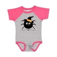 thumbnail image 1 of Inktastic Halloween Witch Spider Girls Baby Bodysuit, 1 of 5