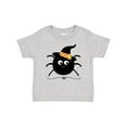 thumbnail image 1 of Inktastic Halloween Witch Spider Girls Baby T-Shirt, 1 of 5