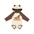 thumbnail image 1 of Inktastic Halloweenie Cute Dachshund in Hot Dog Costume Boys or Girls Long Sleeve Baby Bodysuit, 1 of 5