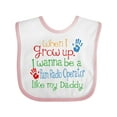 thumbnail image 1 of Inktastic Ham Radio Operator Like Daddy Boys or Girls Baby Bib, 1 of 4