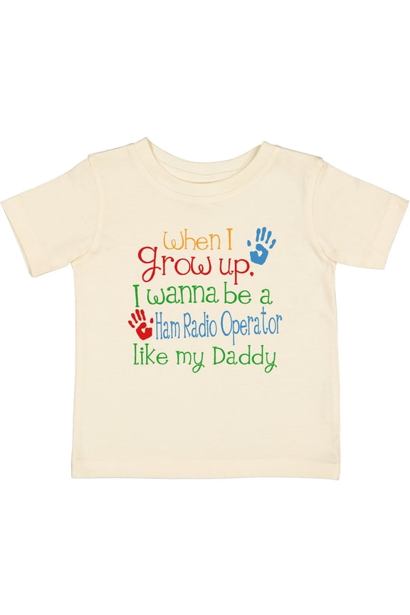 Ham Radio Operator Like Daddy Boys or Girls Baby T-Shirt