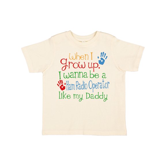 Inktastic Ham Radio Operator Like Daddy Boys or Girls Toddler T-Shirt