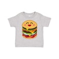 thumbnail image 1 of Inktastic Hamburger Kawaii Boys or Girls Toddler T-Shirt, 1 of 5