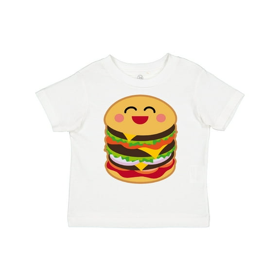 Inktastic Hamburger Kawaii Boys or Girls Toddler T-Shirt