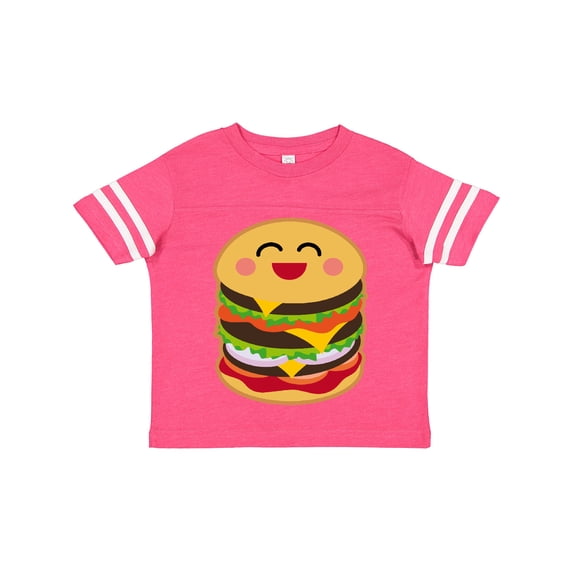 Inktastic Hamburger Kawaii Boys or Girls Toddler T-Shirt
