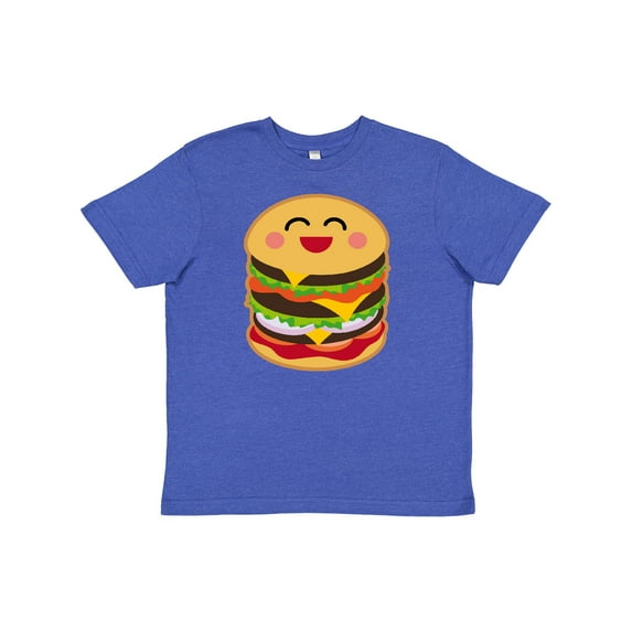 Inktastic Hamburger Kawaii Youth T-Shirt