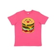 thumbnail image 1 of Inktastic Hamburger Kawaii Youth T-Shirt, 1 of 5