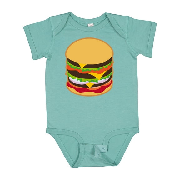 Inktastic Hamburger Lover Boys or Girls Baby Bodysuit