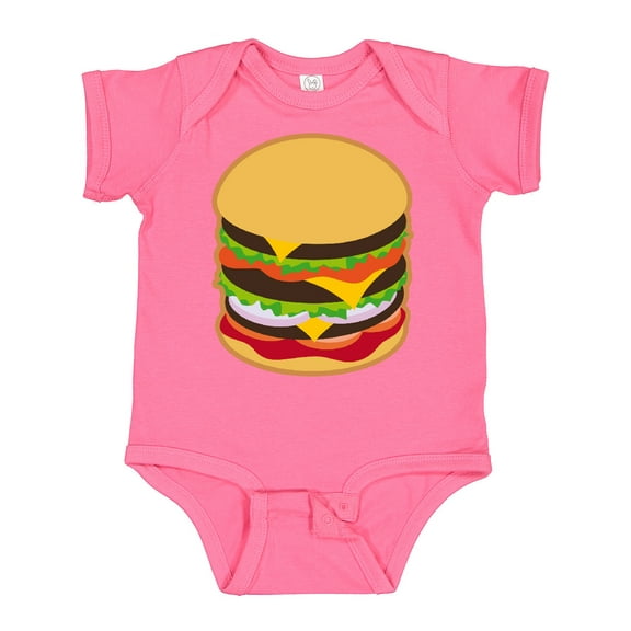 Inktastic Hamburger Lover Boys or Girls Baby Bodysuit
