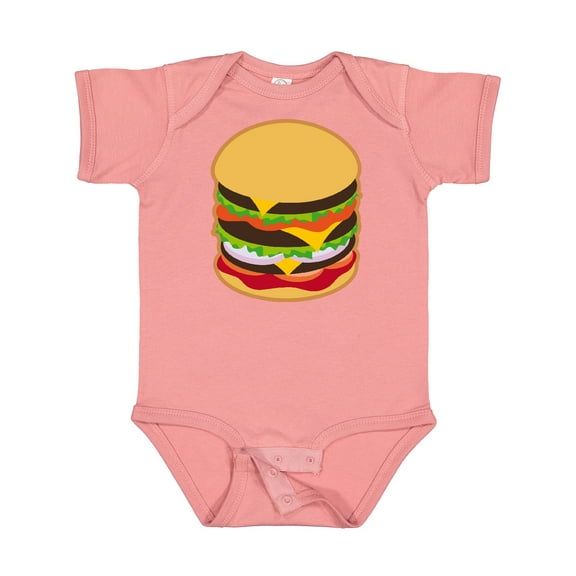 Inktastic Hamburger Lover Boys or Girls Baby Bodysuit
