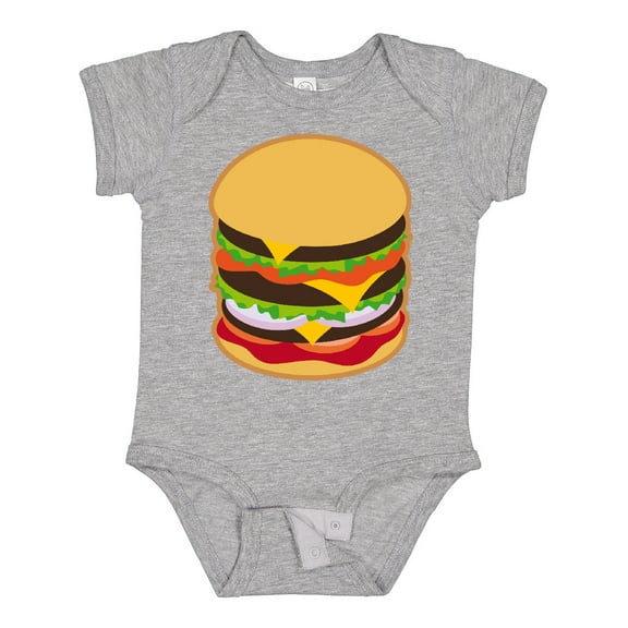 Inktastic Hamburger Lover Boys or Girls Baby Bodysuit