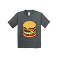 thumbnail image 1 of Inktastic Hamburger Lover Youth T-Shirt, 1 of 5