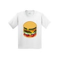 thumbnail image 1 of Inktastic Hamburger Lover Youth T-Shirt, 1 of 5