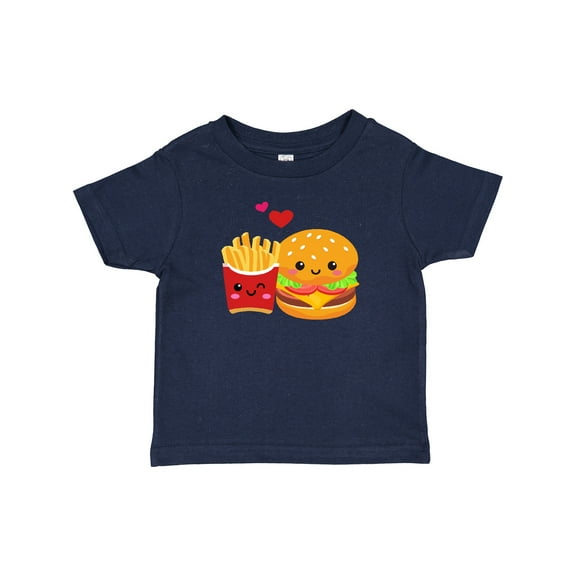 Inktastic Hamburger and French Fries Boys or Girls Baby T-Shirt