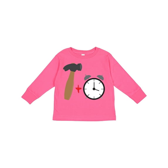 Inktastic Hammer Time Boys or Girls Long Sleeve Toddler T-Shirt