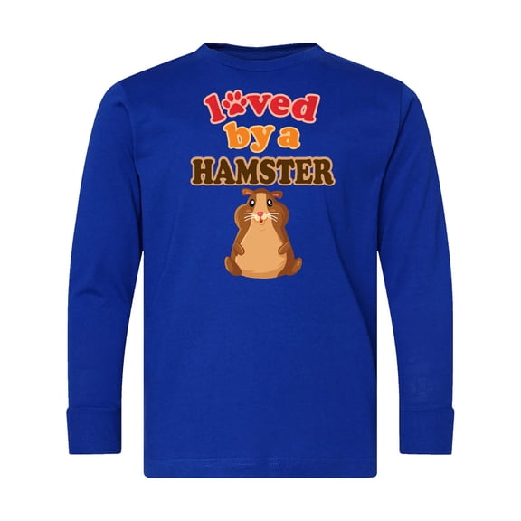 Inktastic Hamster Cute Pet Long Sleeve Youth T-Shirt