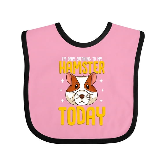 Inktastic Hamster Kids Pet Boys or Girls Baby Bib