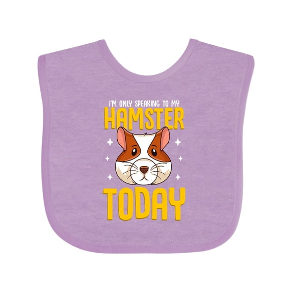 Inktastic Hamster Kids Pet Boys or Girls Baby Bib