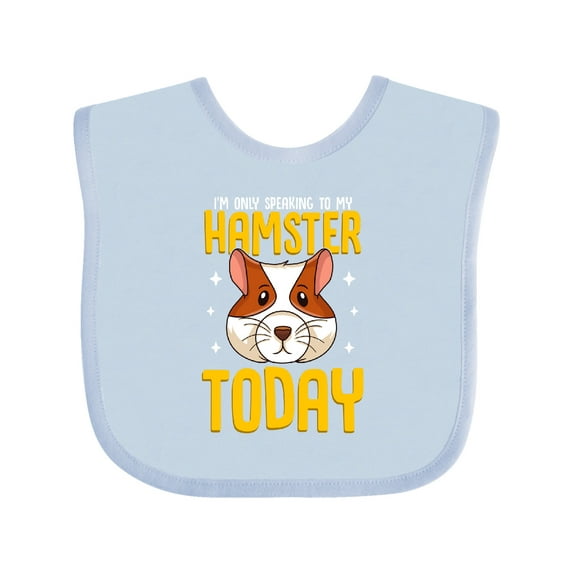 Inktastic Hamster Kids Pet Boys or Girls Baby Bib