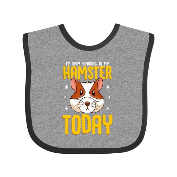 Inktastic Hamster Kids Pet Boys or Girls Baby Bib