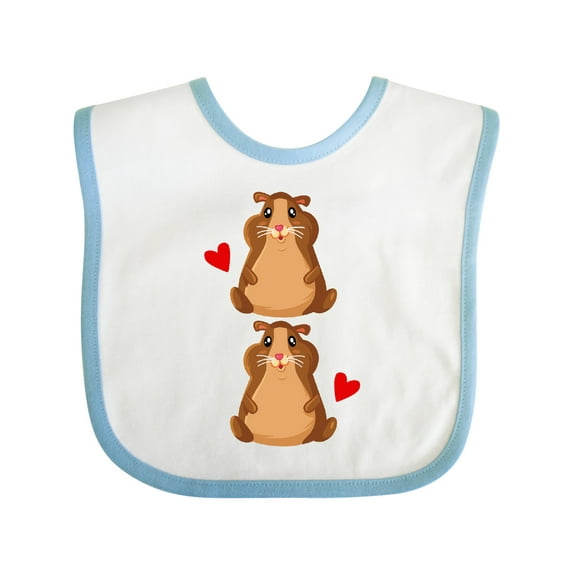 Inktastic Hamster Lover Kids Pets Boys or Girls Baby Bib