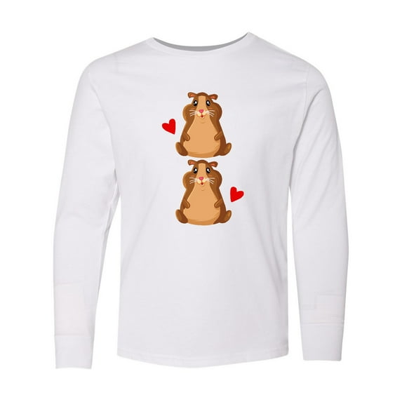 Inktastic Hamster Lover Kids Pets Long Sleeve Youth T-Shirt