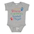 thumbnail image 1 of Inktastic Handball Player Future Boys or Girls Baby Bodysuit, 1 of 5