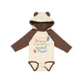 thumbnail image 1 of Inktastic Handball Player Future Boys or Girls Long Sleeve Baby Bodysuit, 1 of 5