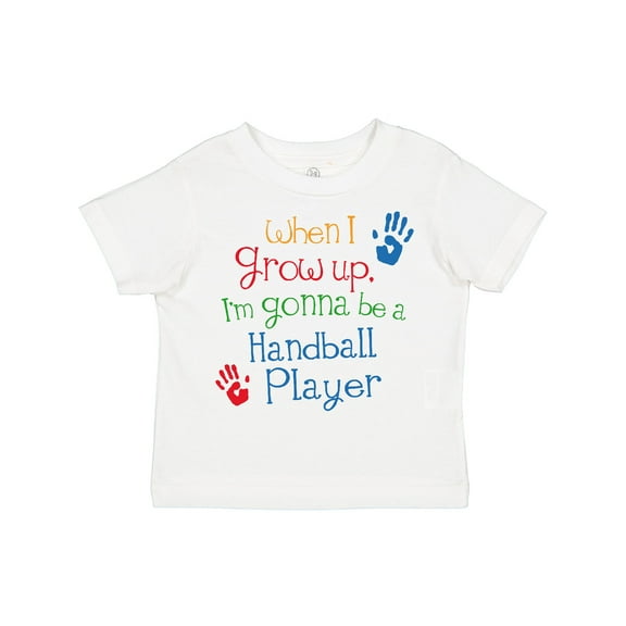 Inktastic Handball Player Future Boys or Girls Toddler T-Shirt