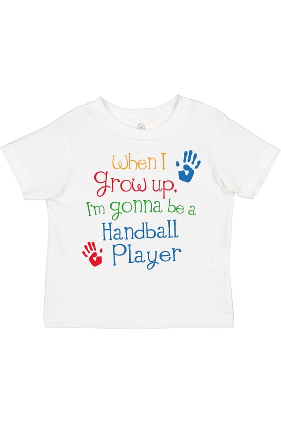 Handball Player Future Boys or Girls Toddler T-Shirt