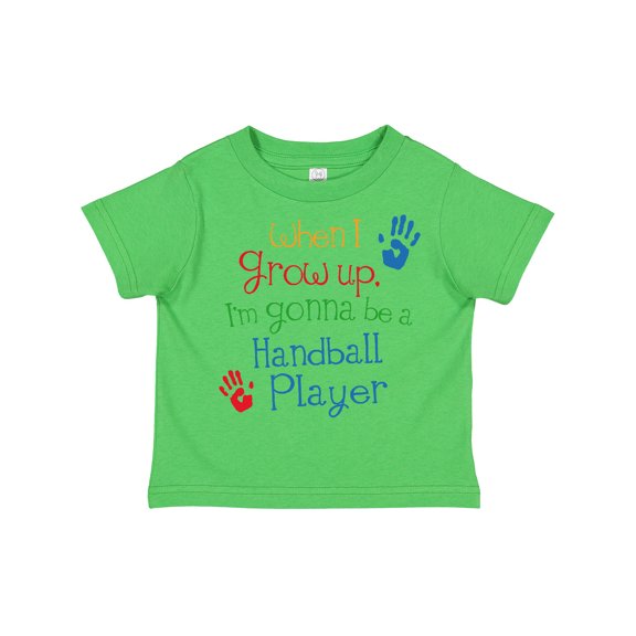 Inktastic Handball Player Future Boys or Girls Toddler T-Shirt